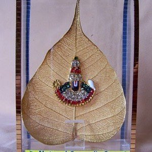 gold-plated-natural-leaf-tirupati-balaji
