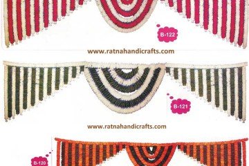 Decorative Artificial Flower Toran B-120-122