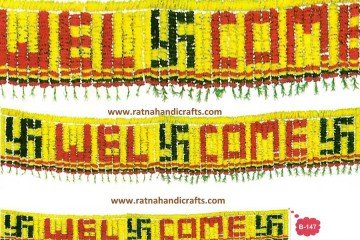 Decorative Artificial Flower Toran B-147