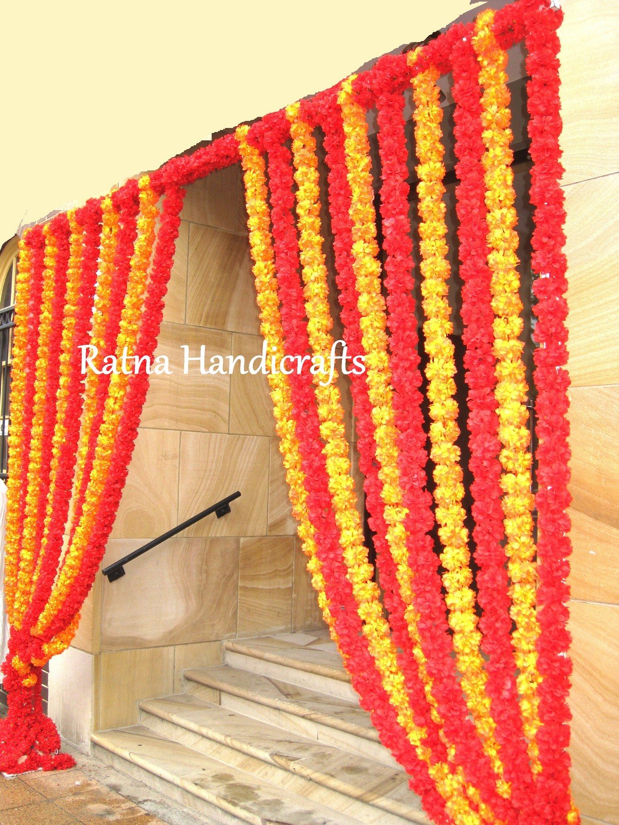 Ratna Handicrafts Silk Flower Gate piece Artificial Flower